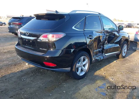 2013 Lexus Rx 350 from USA, damaged, VIN 2T2BK1BAXDC199418